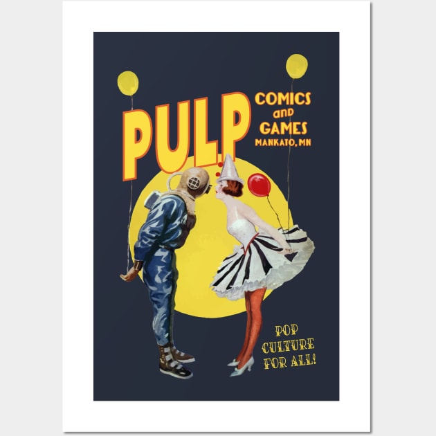 Pulp Moon Balloons Wall Art by PULP Comics and Games